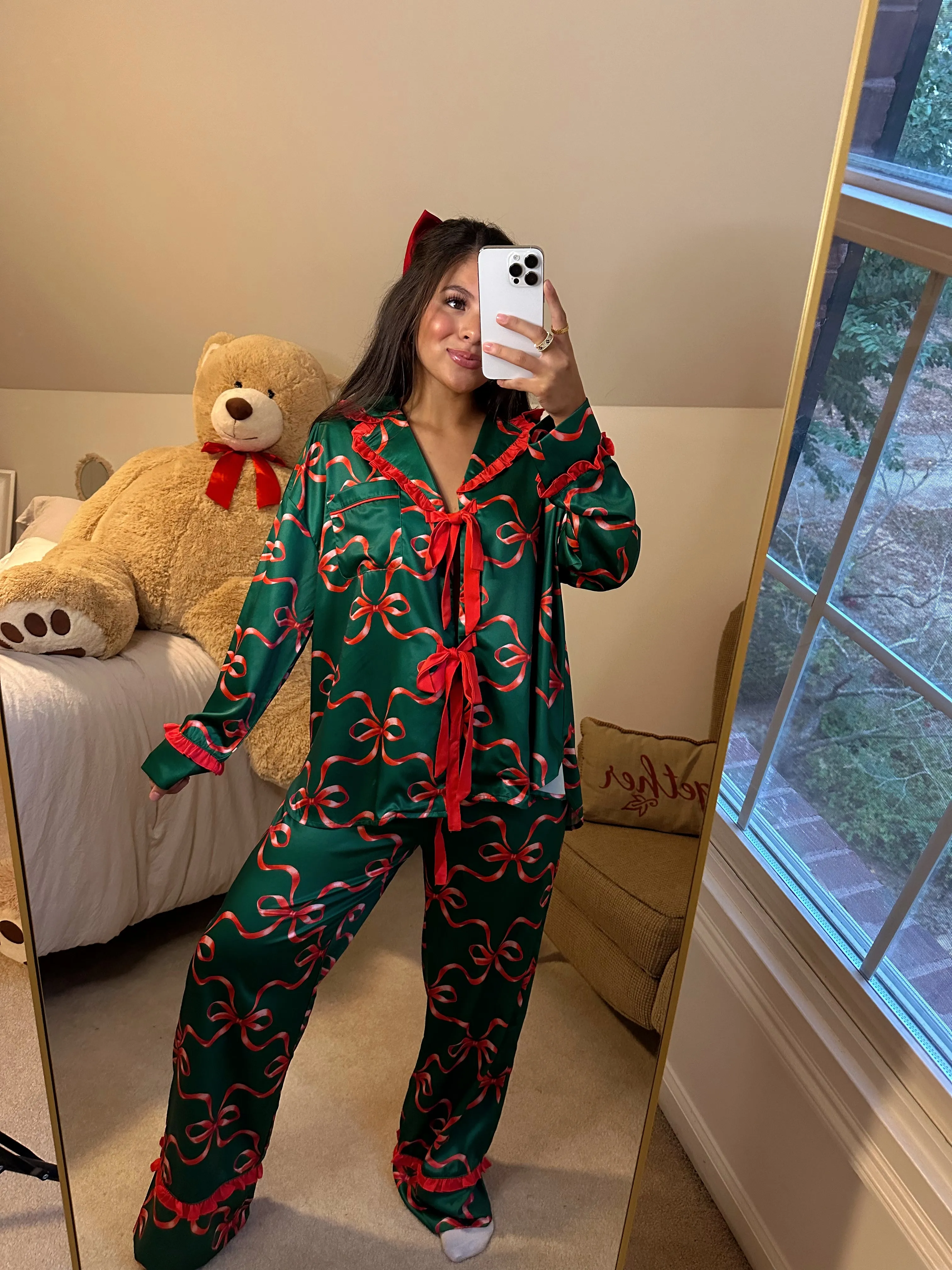 A Coquette Christmas Pajamas