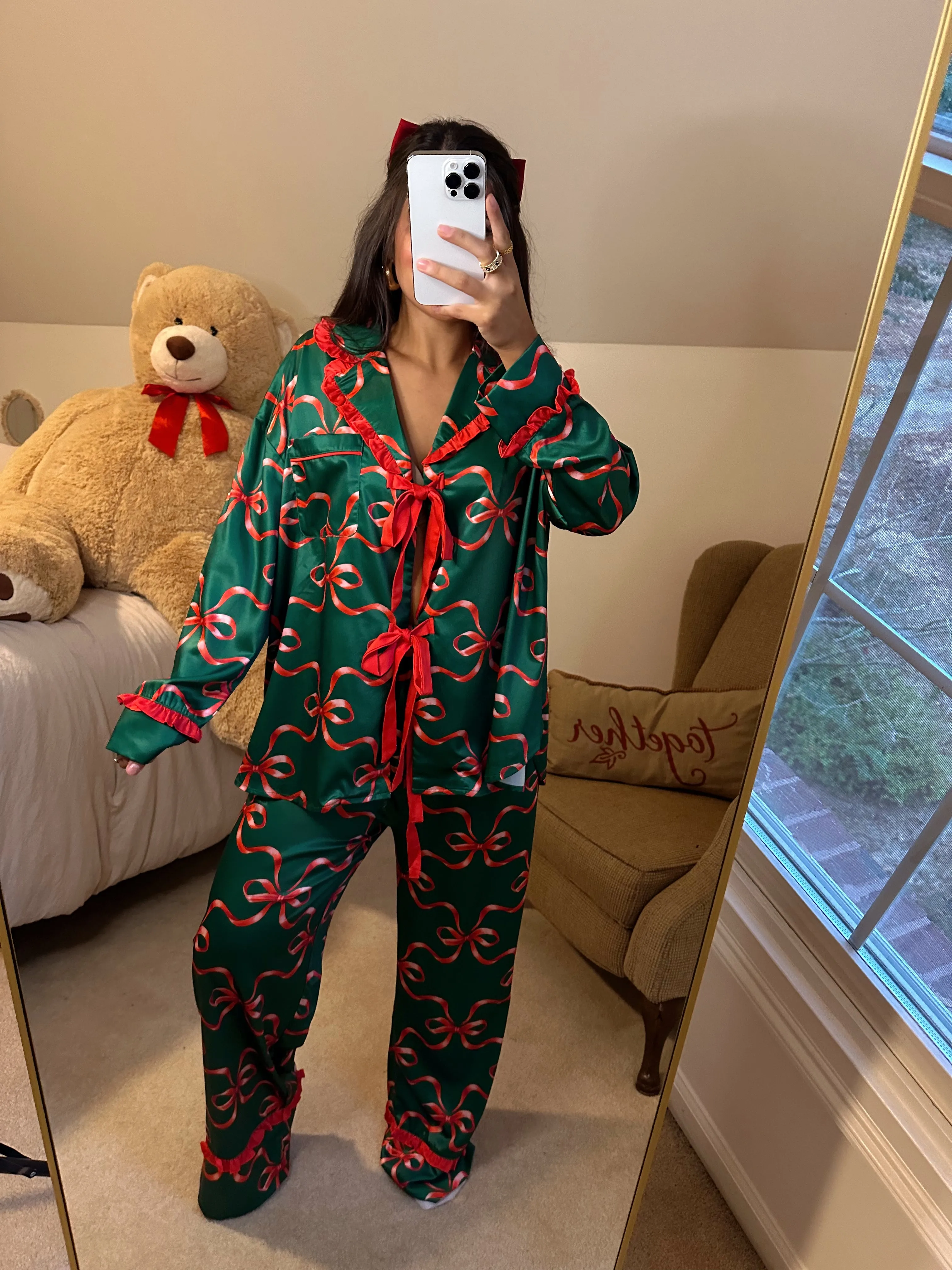 A Coquette Christmas Pajamas