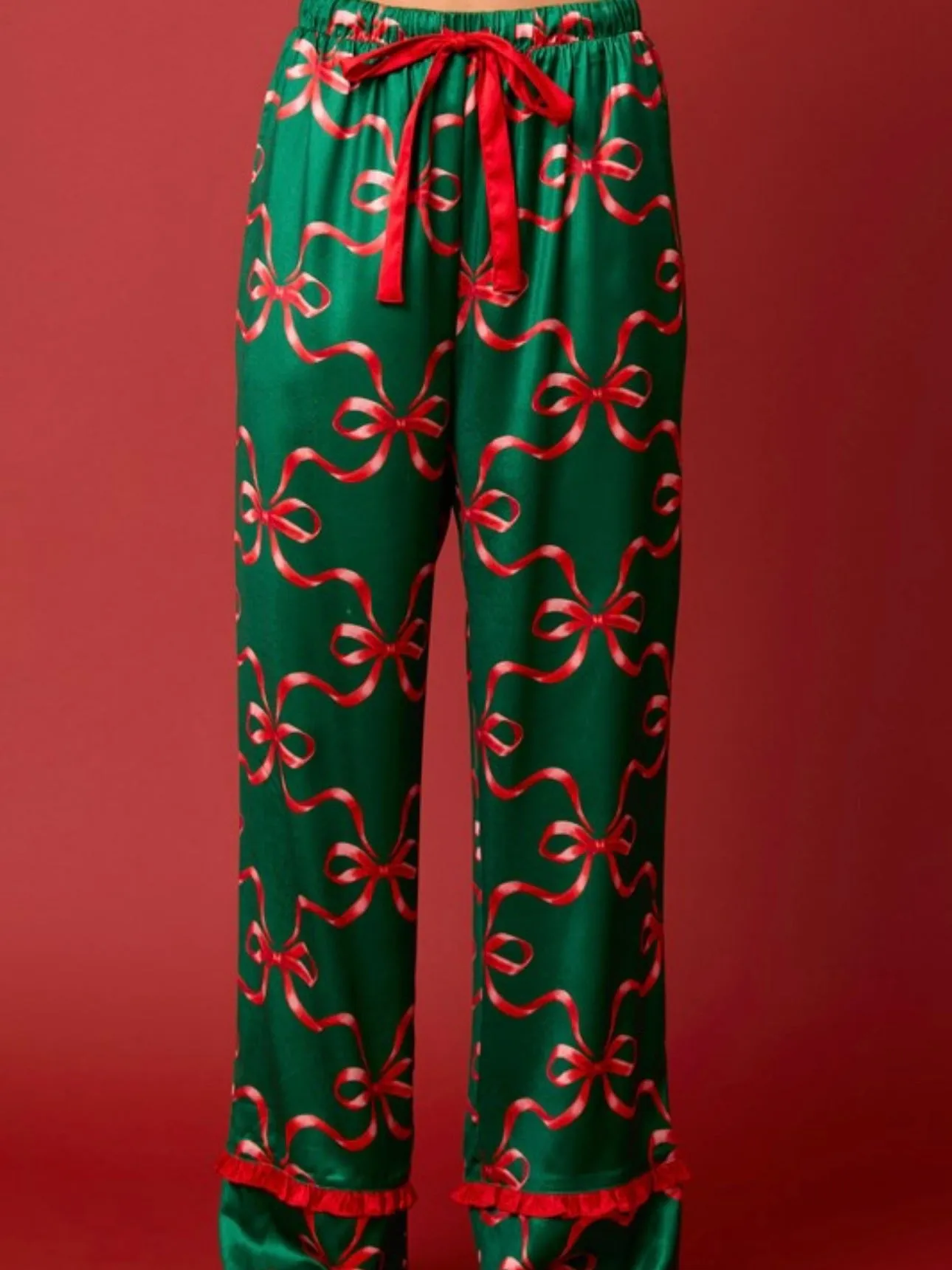 A Coquette Christmas Pajamas