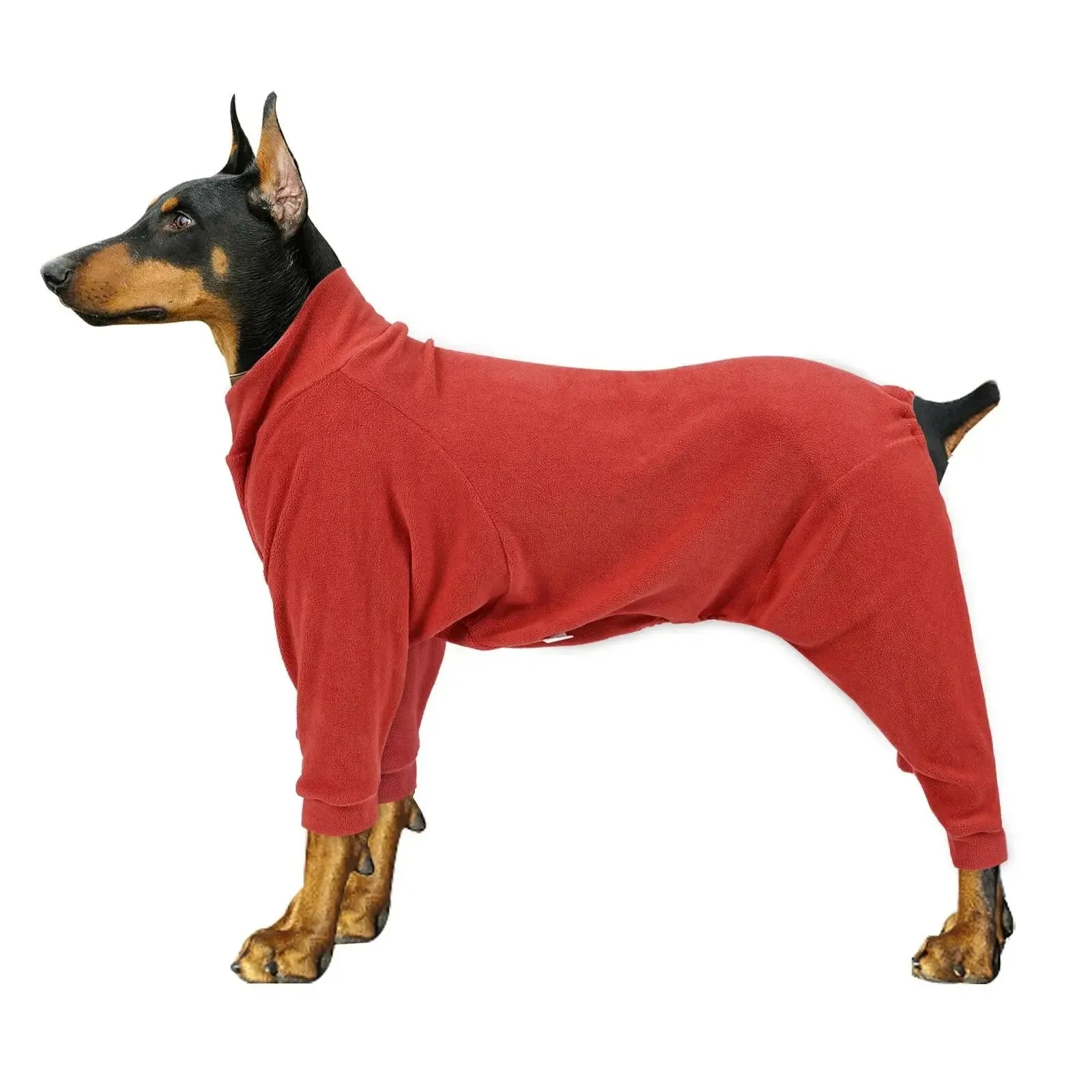 AnniePaw Nurture Elite Post-Op Four-Leg Dog Recovery Suit Cozy Comfort-A