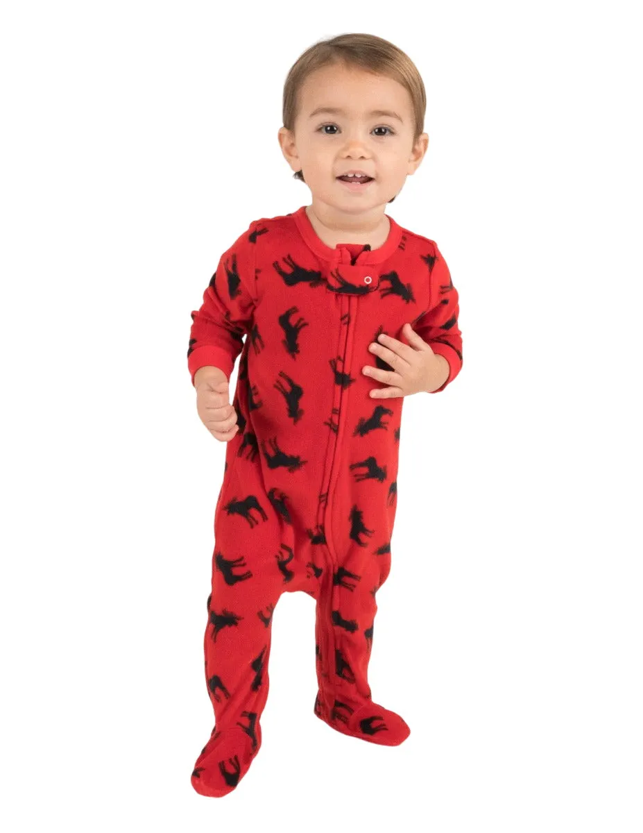 Baby Footed Fleece Christmas Pajamas