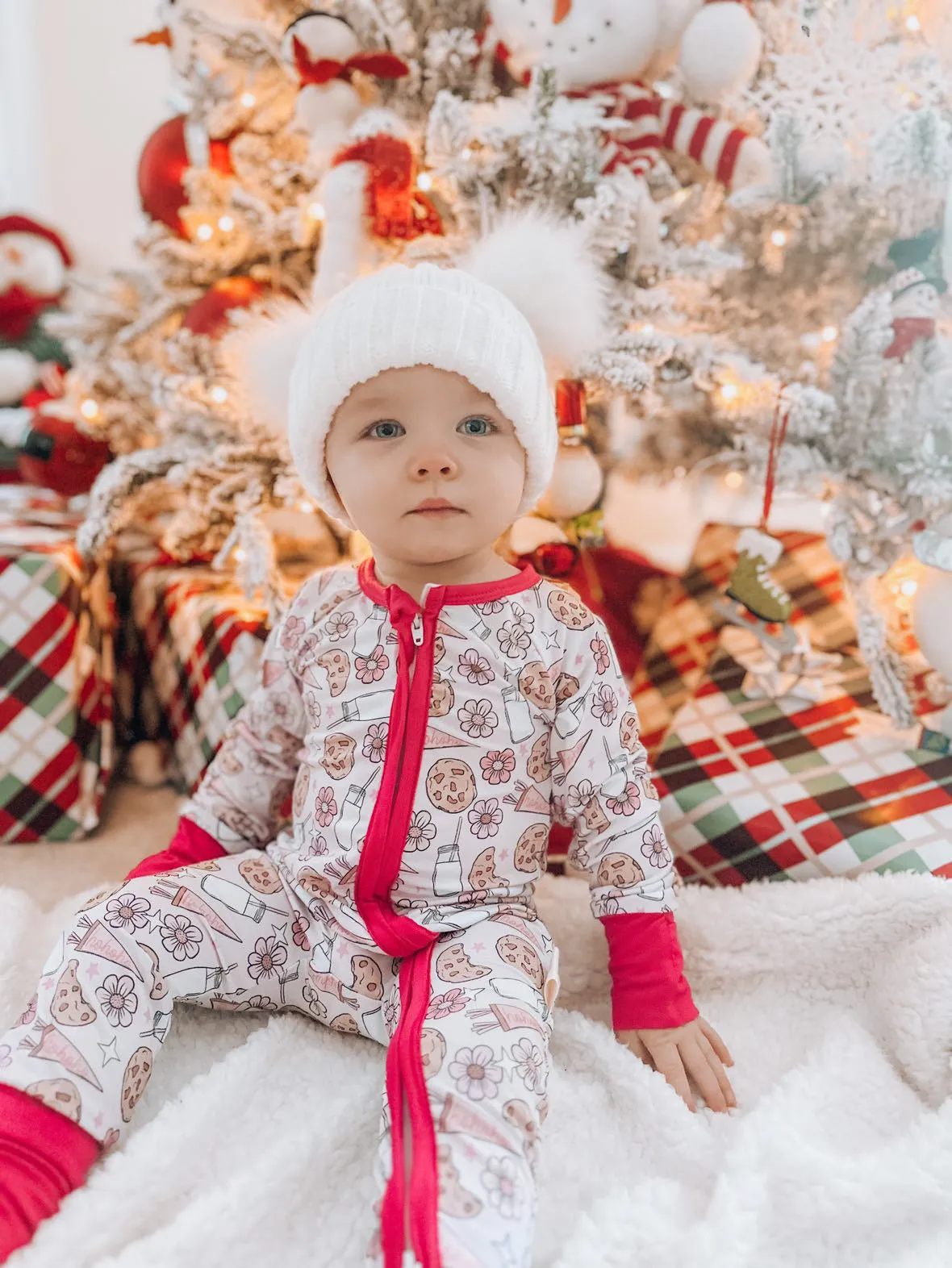 Bamboo Pajama | Pink Cookies & Milk