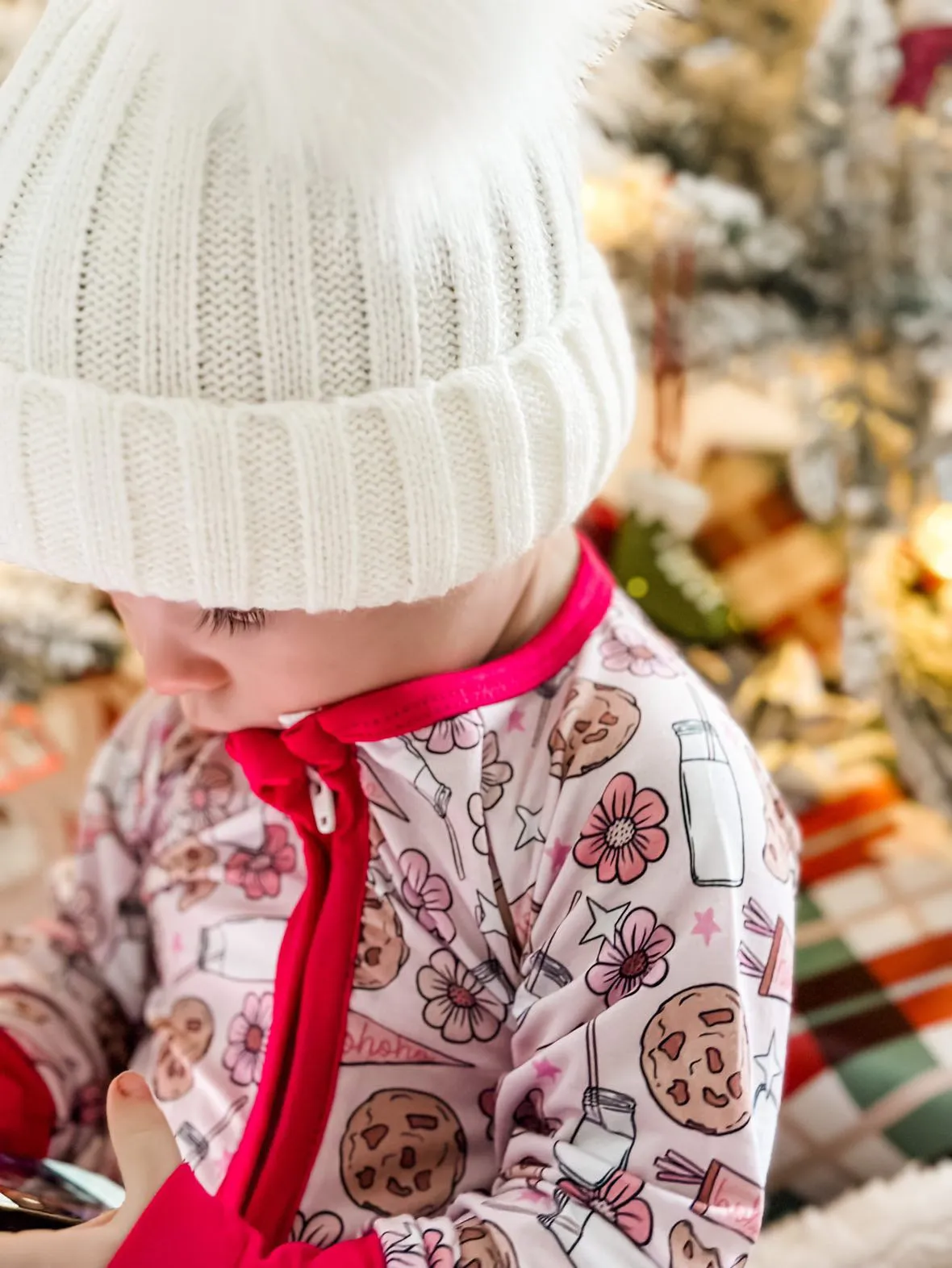 Bamboo Pajama | Pink Cookies & Milk