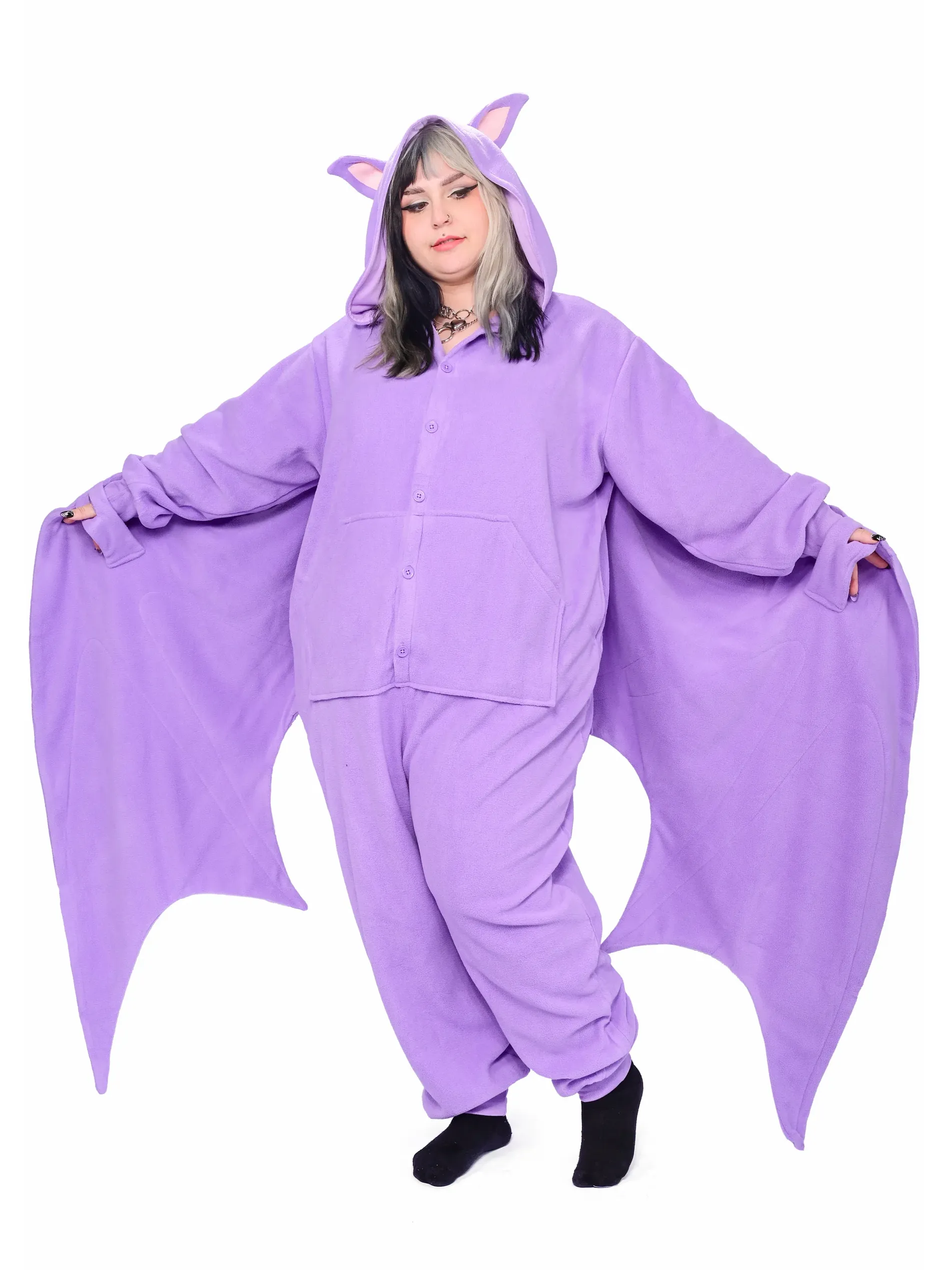 Batty Onesie - Taro MY VIOLET