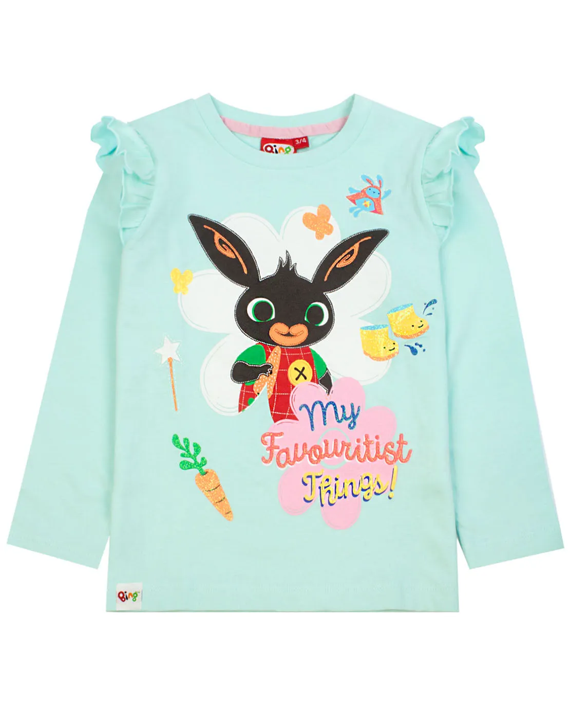 Bing Bunny And Sula Character Girl's Long Sleeve Pyjamas