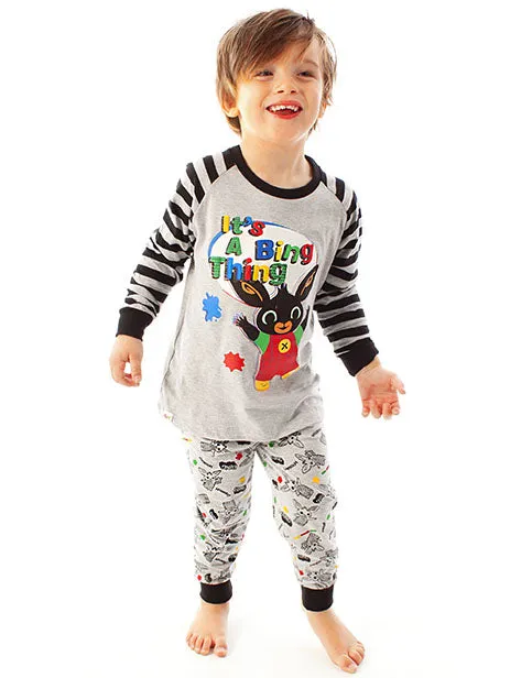 Bing Bunny 'it's a Bing Thing' Character Boy's Long Sleeve Pyjamas