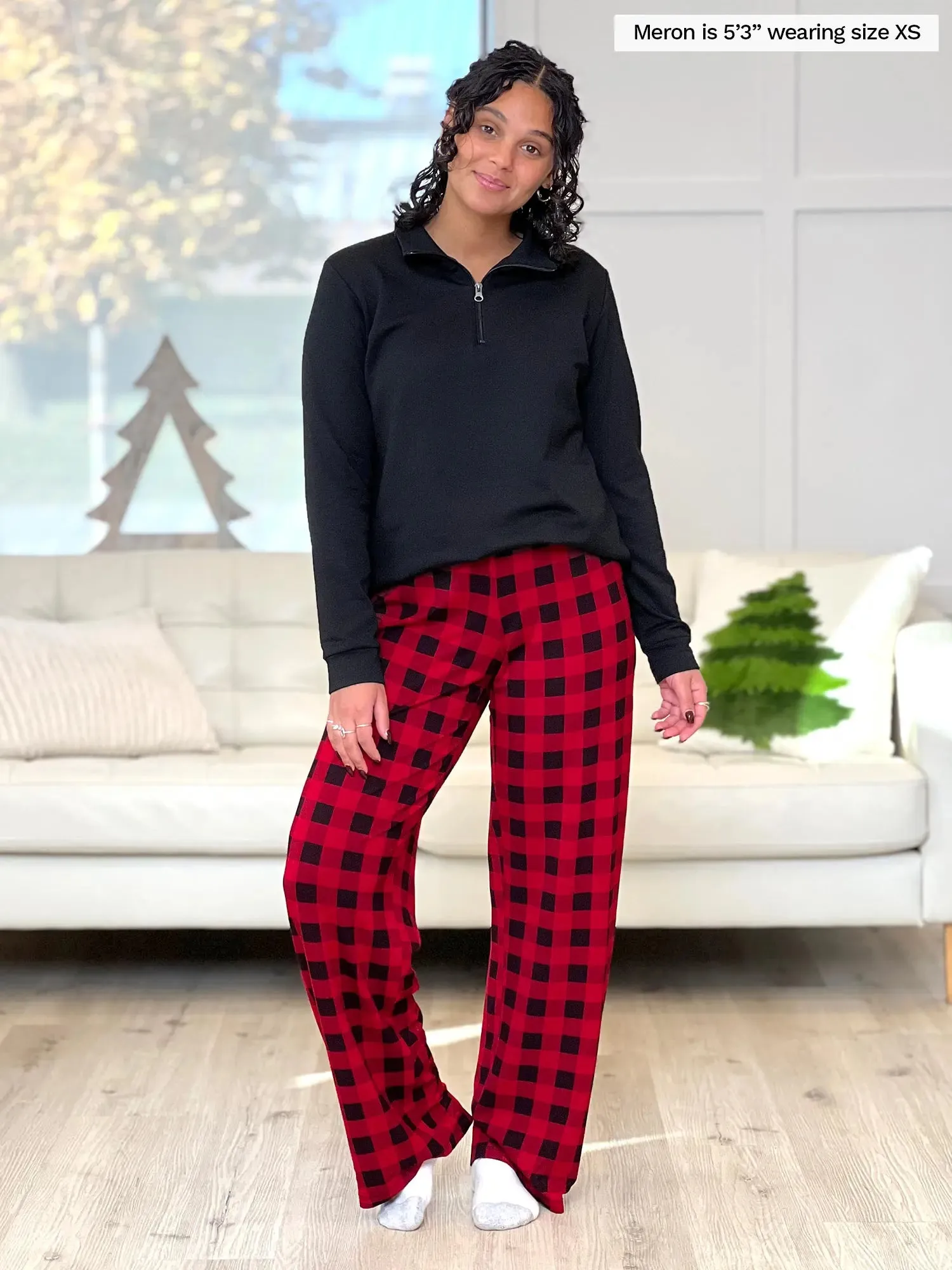 Bryce plaid bamboo PJ pant