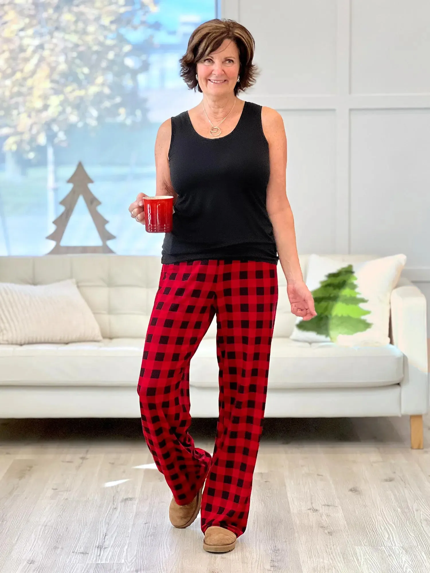 Bryce plaid bamboo PJ pant