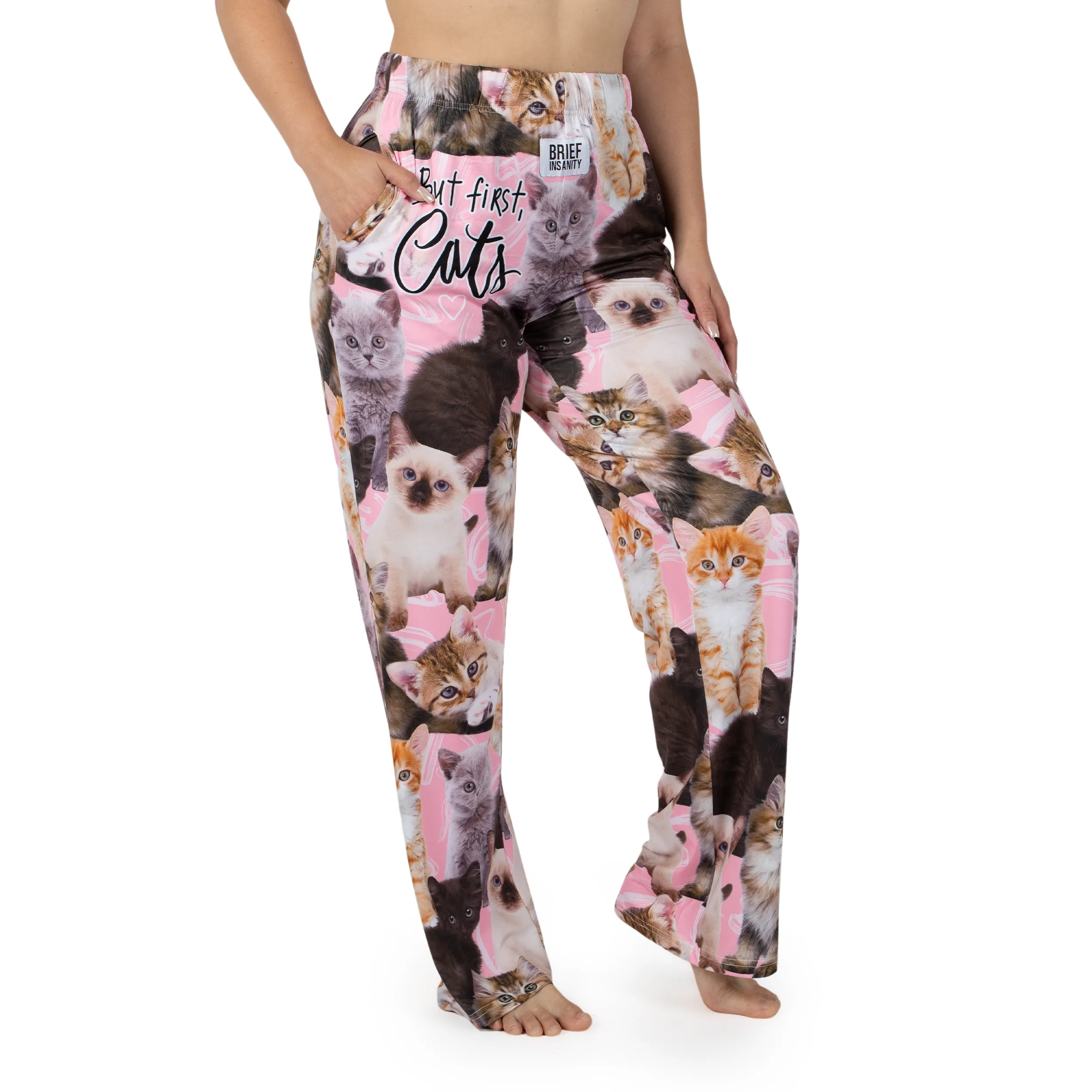 But First Cats Lounge Pants