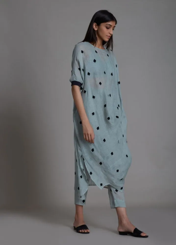 Call Dress- Greyish Blue