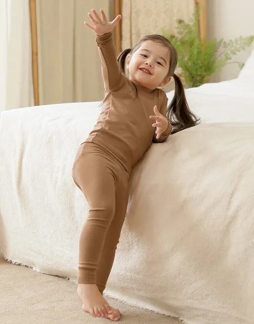 Camel Modal Long Sleeve Pajama