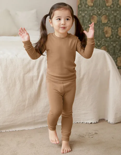 Camel Modal Long Sleeve Pajama