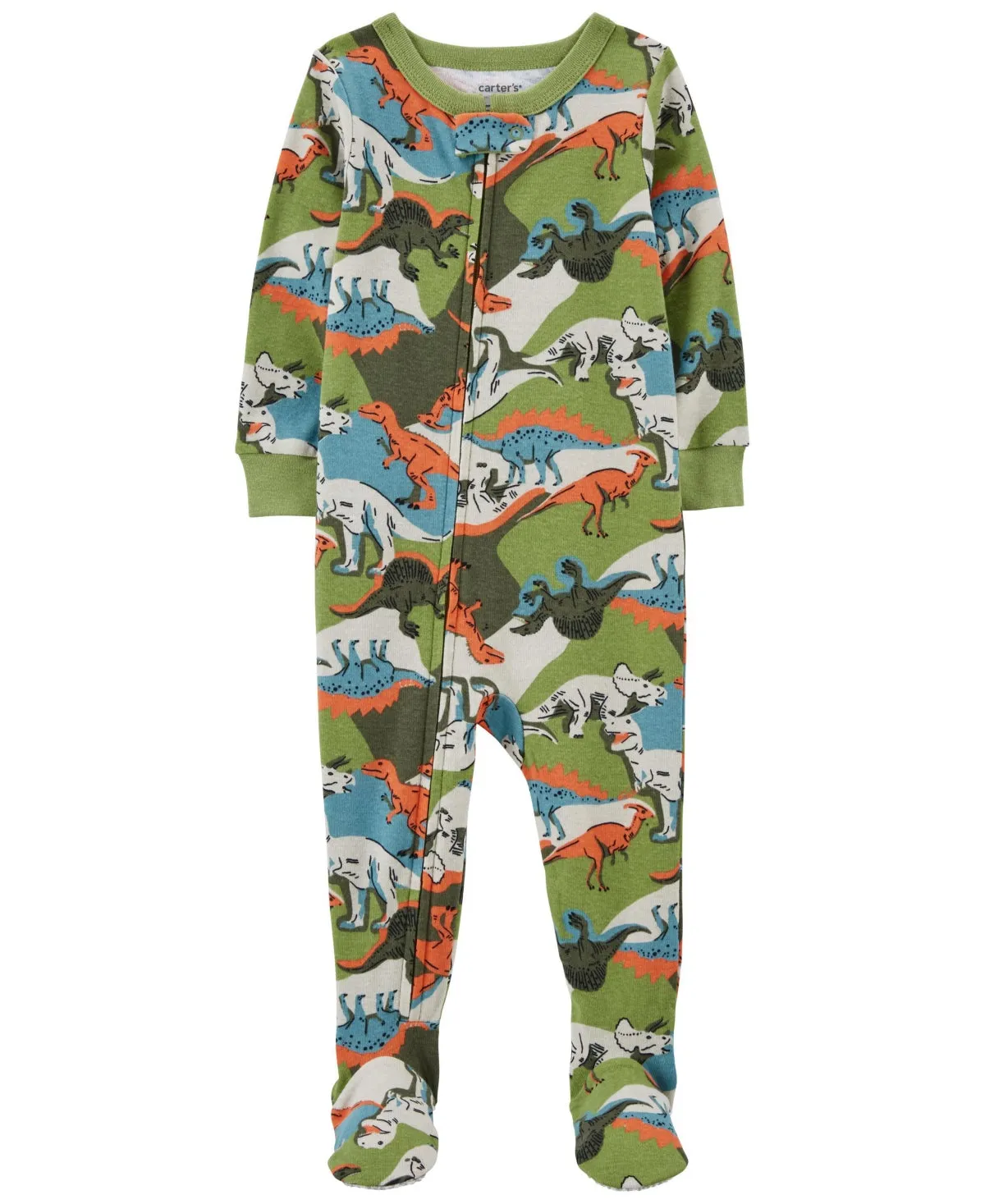 Carter's One-Piece Footed Dinosaur Pajamas