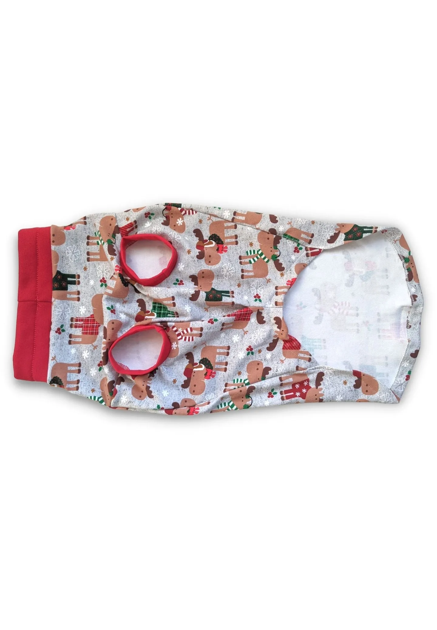 Christmas Moose Dog Pajamas