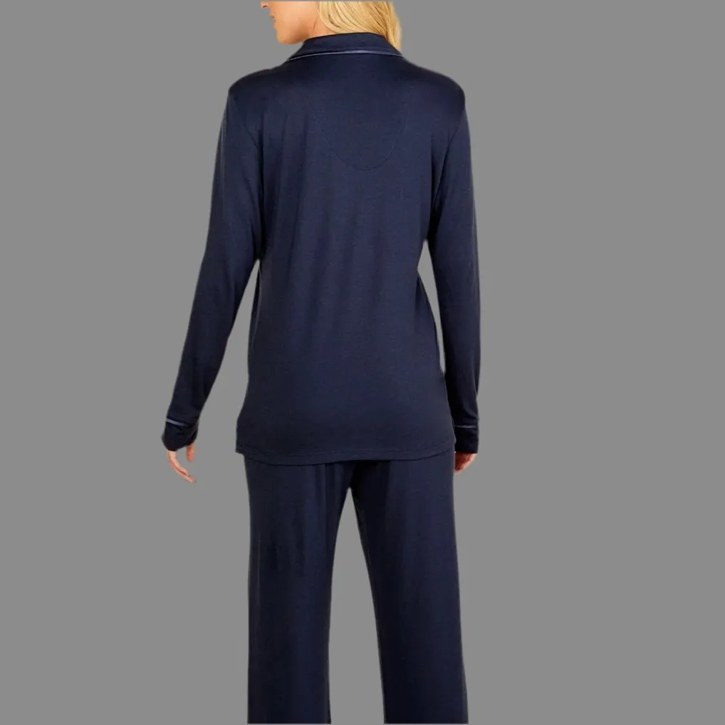 Cosabella - Bella Long Sleeve Pajamas - Navy