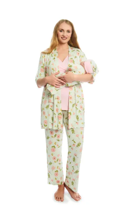 Everly Grey | 5-Piece Pajamas | Carnation