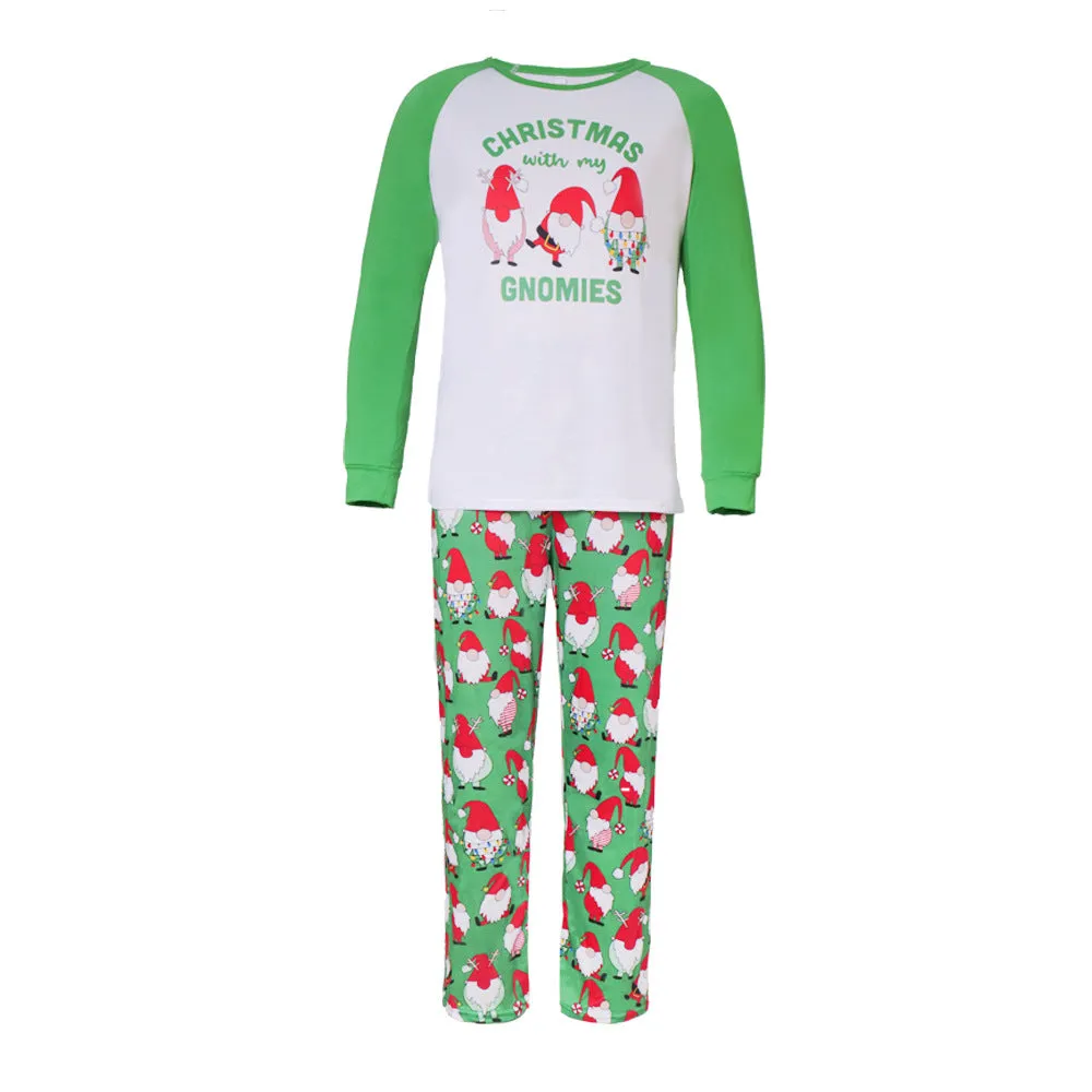 Family Matching Santa Claus Pajamas Set