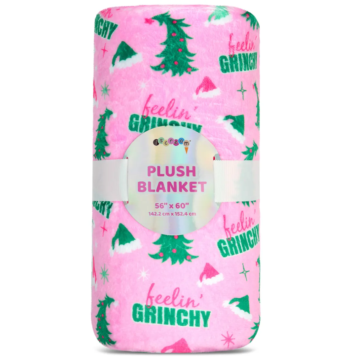 Feelin' Grinchy Plush Blanket