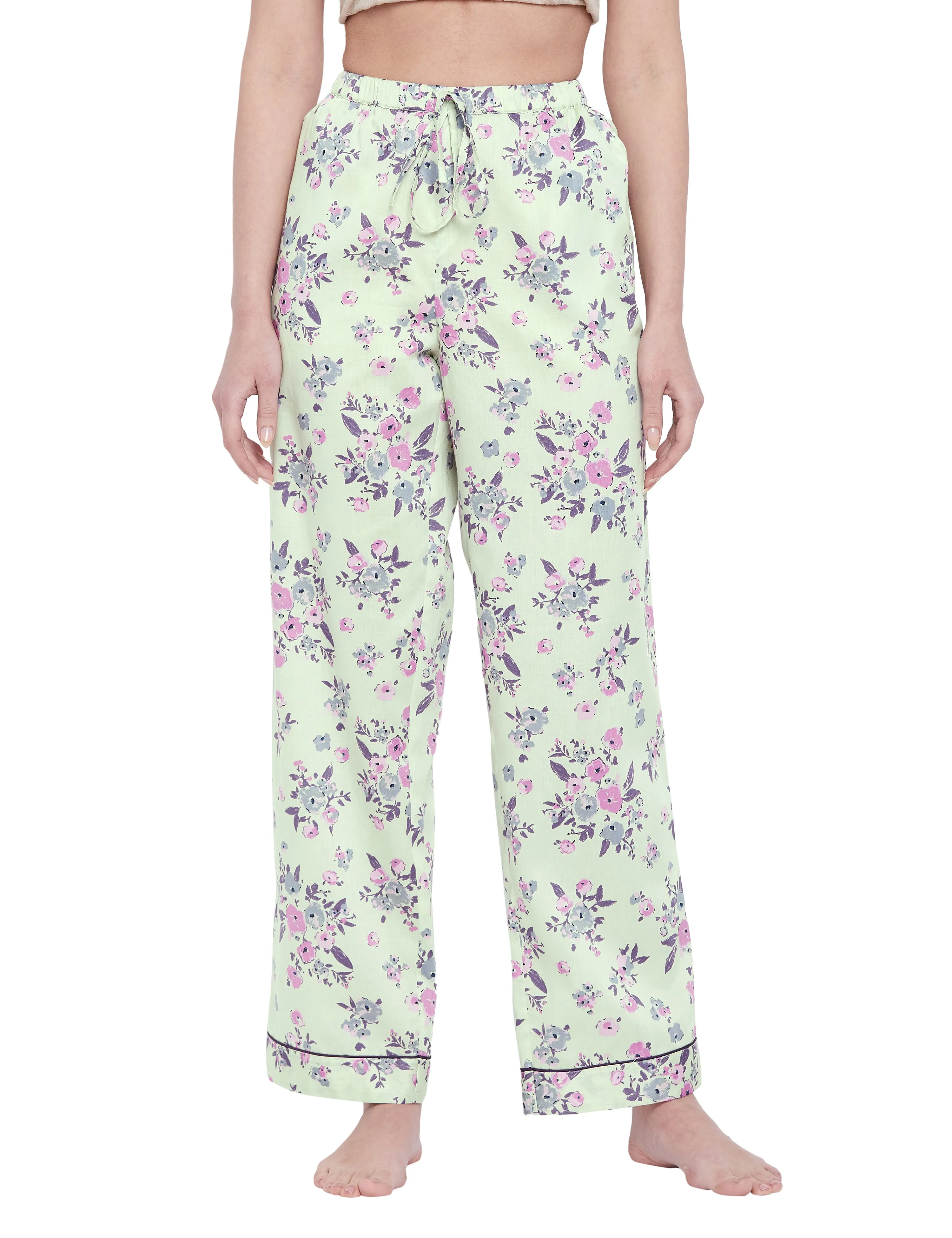 Freya Cotton Satin Sleep Pajamas