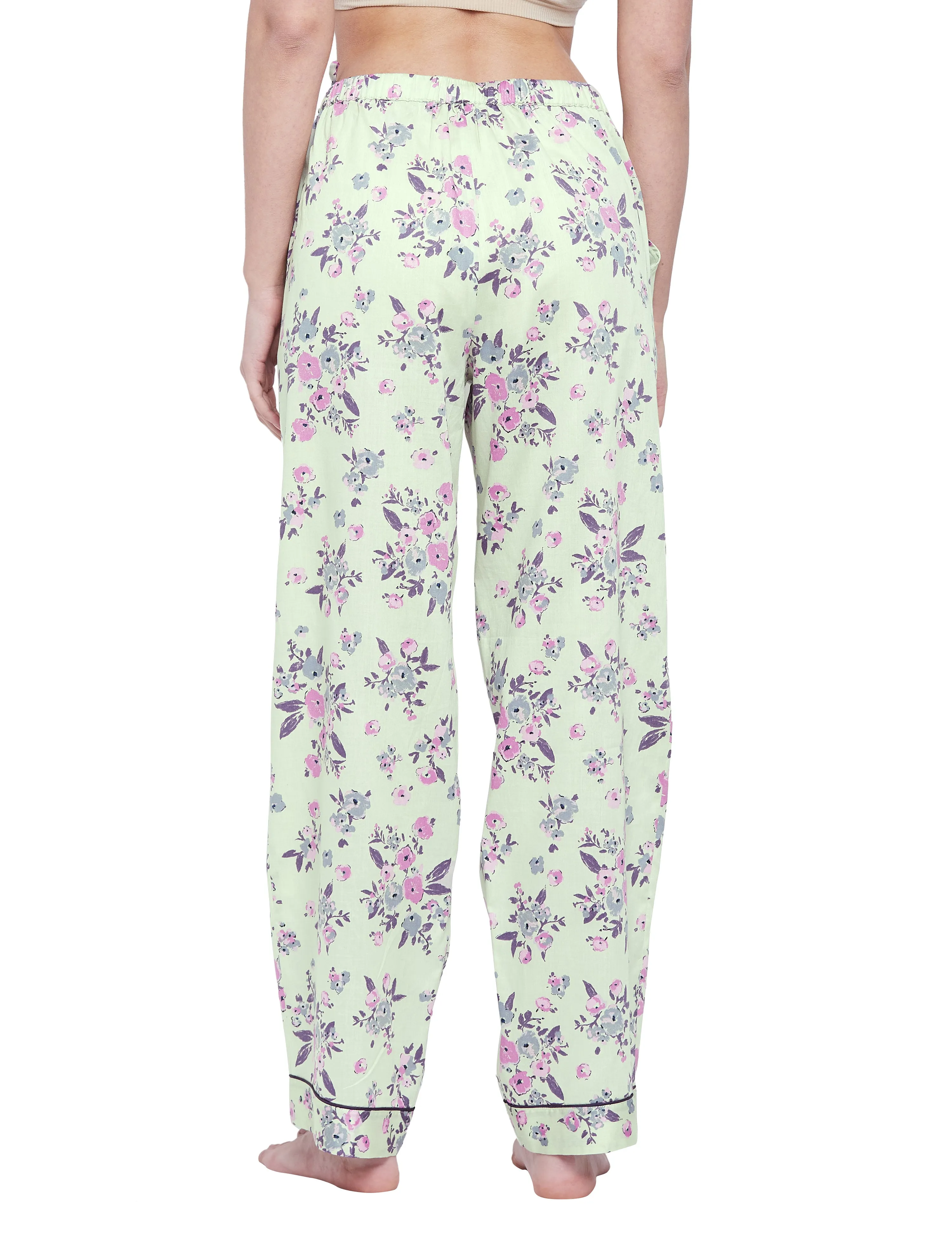 Freya Cotton Satin Sleep Pajamas