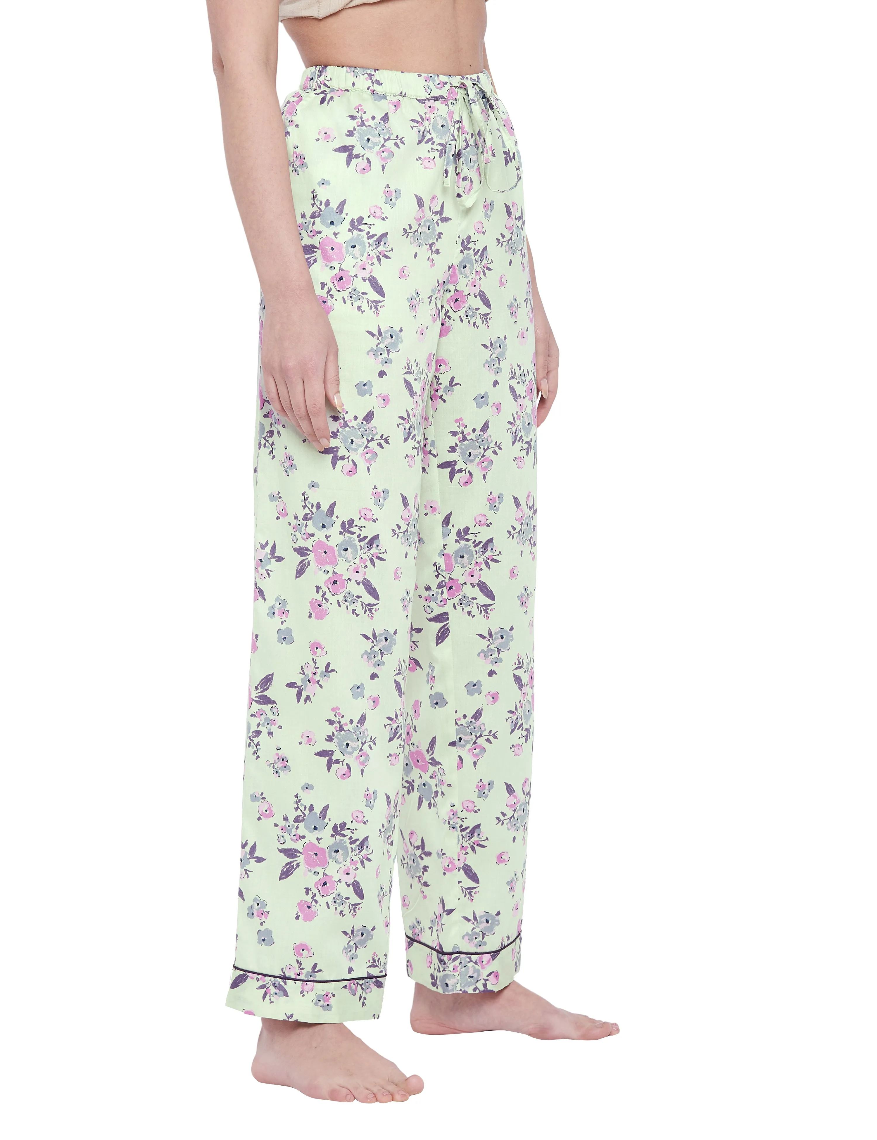 Freya Cotton Satin Sleep Pajamas