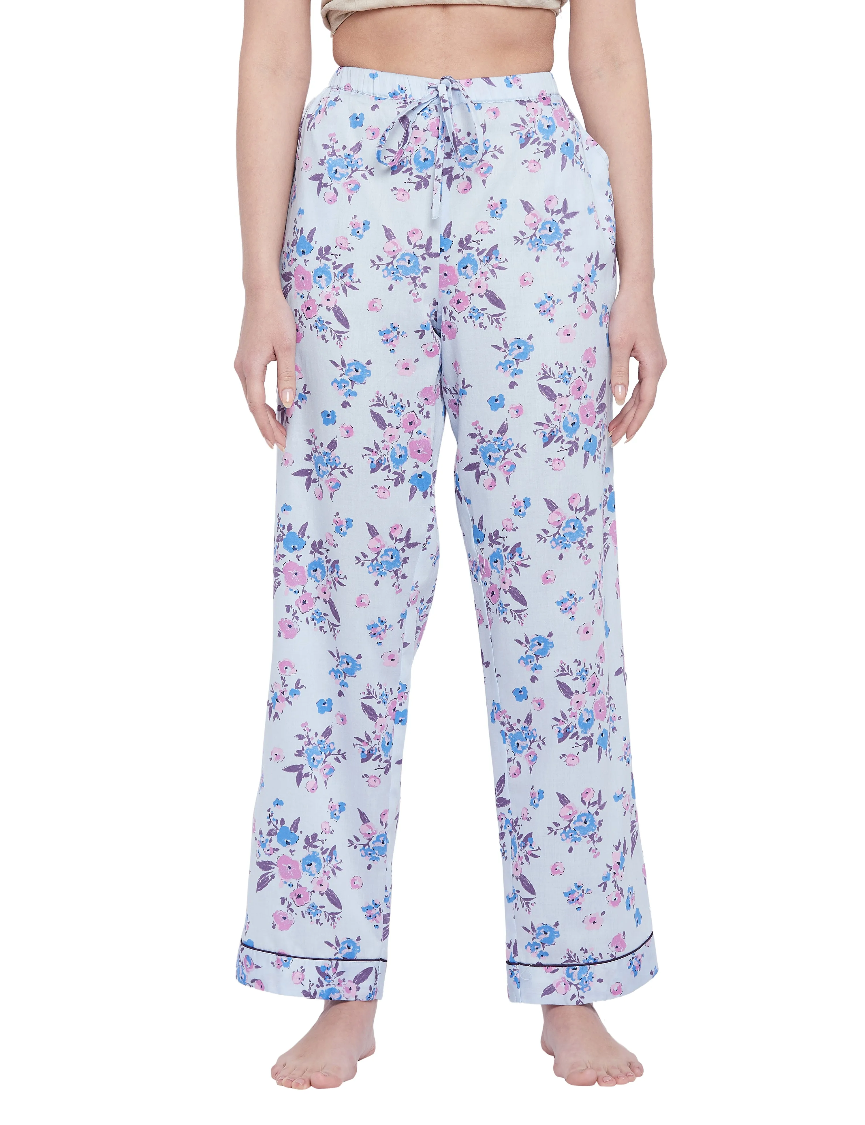 Freya Cotton Satin Sleep Pajamas