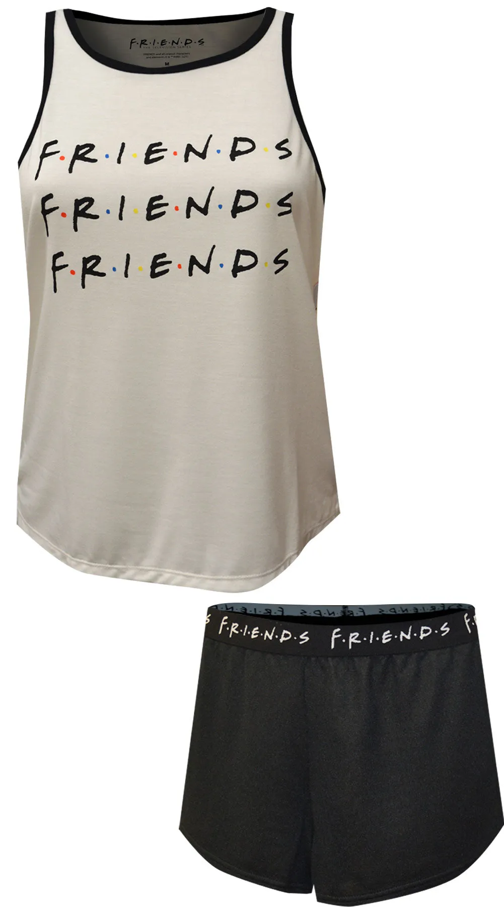 Friends the TV Series Logo Shortie Pajama