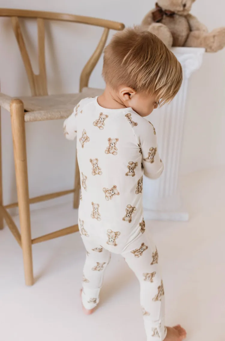 Kendy x FF Bears | 🧸  Bamboo Zip Pajamas