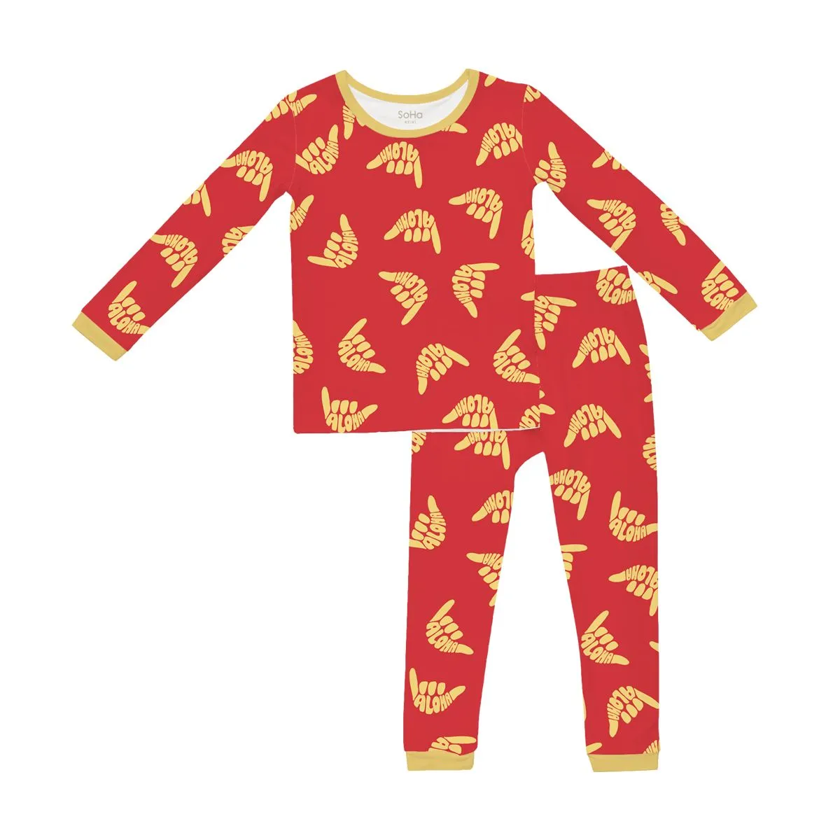 Kids Pajama Set, Shakas