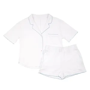 Liza Pointelle Cotton Short Pajamas