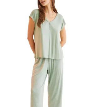 Long Pajamas Green