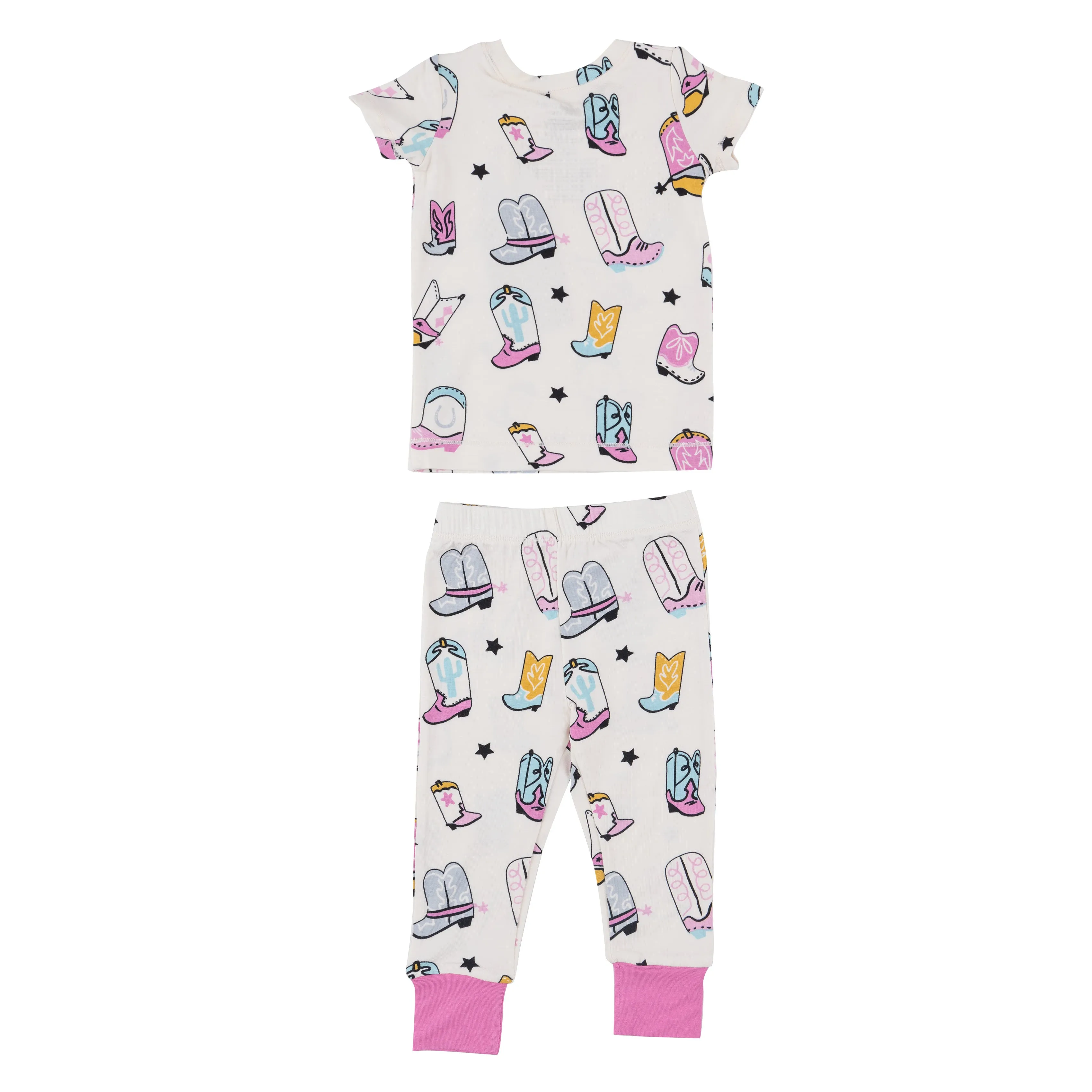 Loungewear Set - Boots Pink