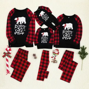 Matching Family Bear Christmas Pajamas Set