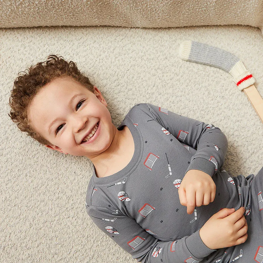 MIL Hockey Gear Print Pajama Set