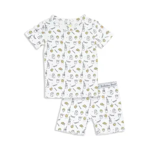 Milk & Cookies Original Bamboo Kids Pajama Short Set