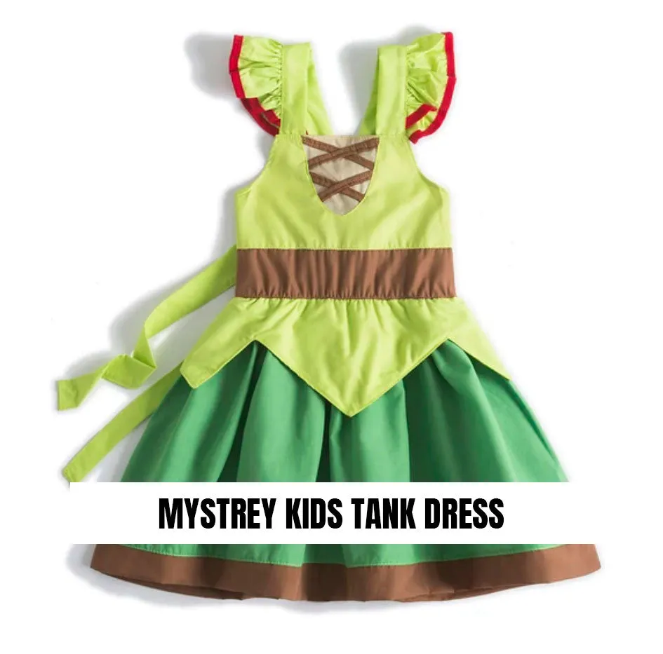 Mystery Girl's Character Tank Dress