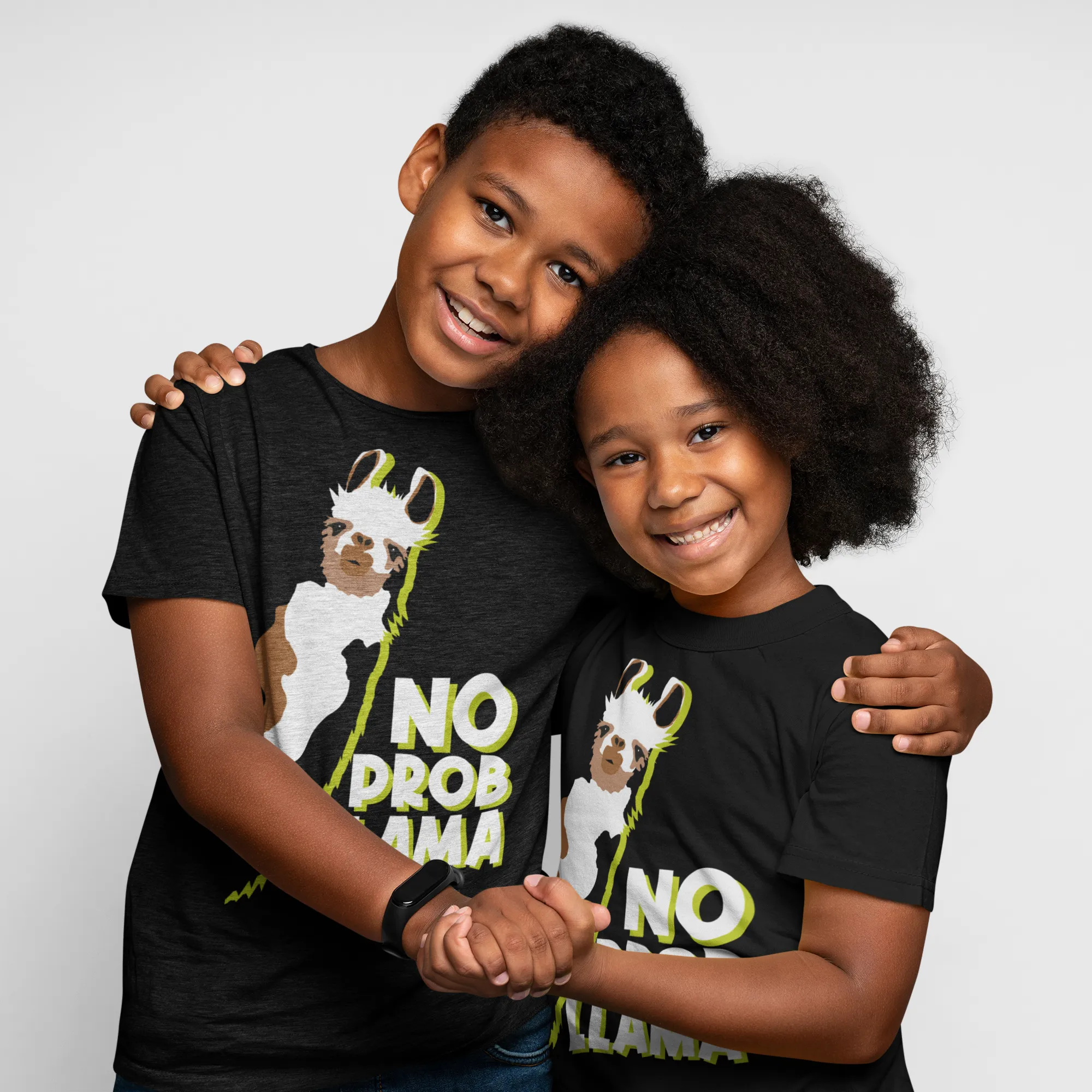 No Prob Llama - Matching Family T-Shirt