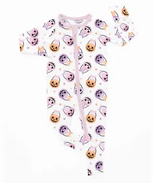 [Pre Order] Creepy Cute Sweets n' Treats - Bamboo Zippy Romper EST SHIP MID SEPT