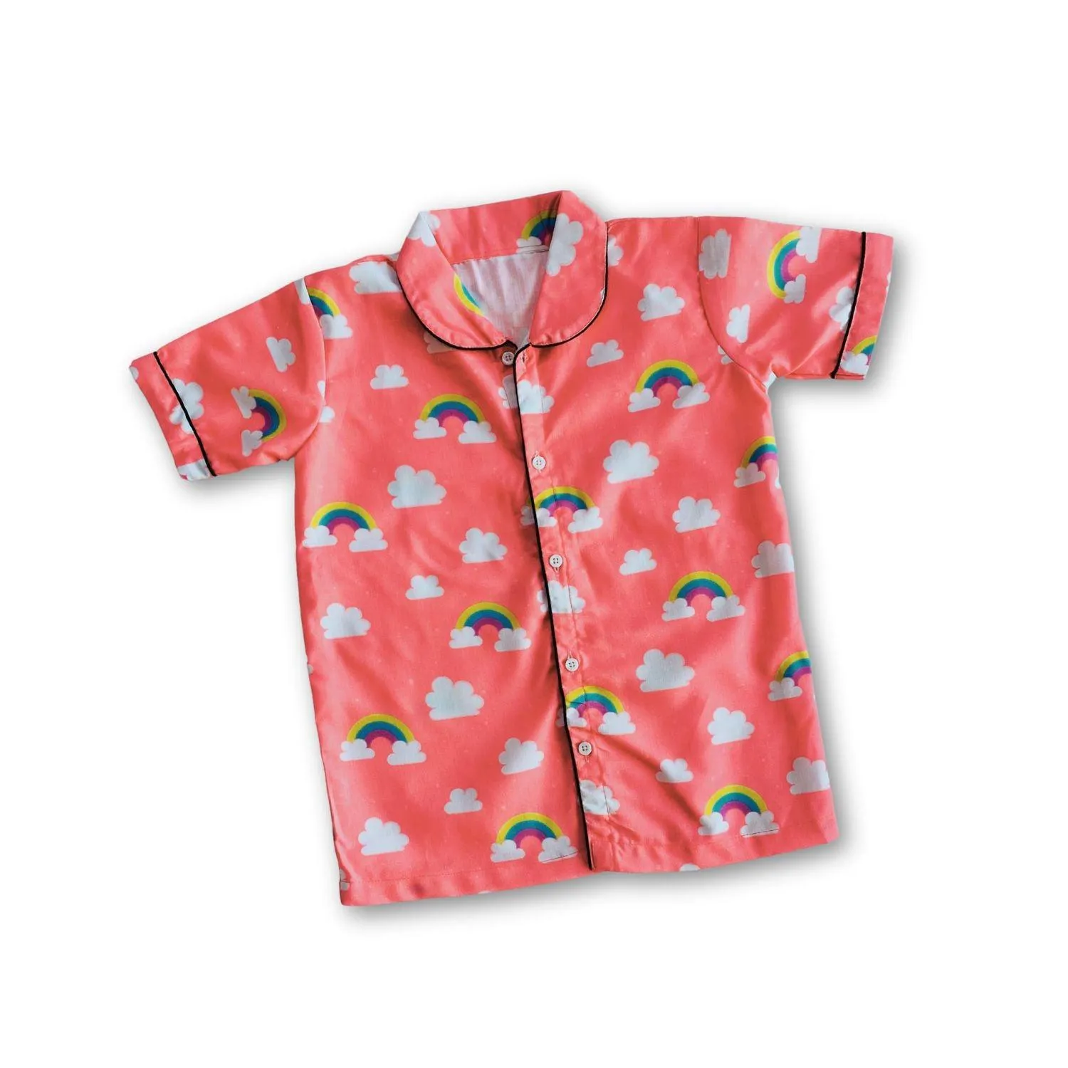 Rainbow Cloud Pajama Set