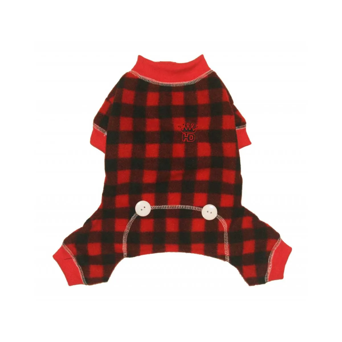 Red Lumberjack Dog Pajama