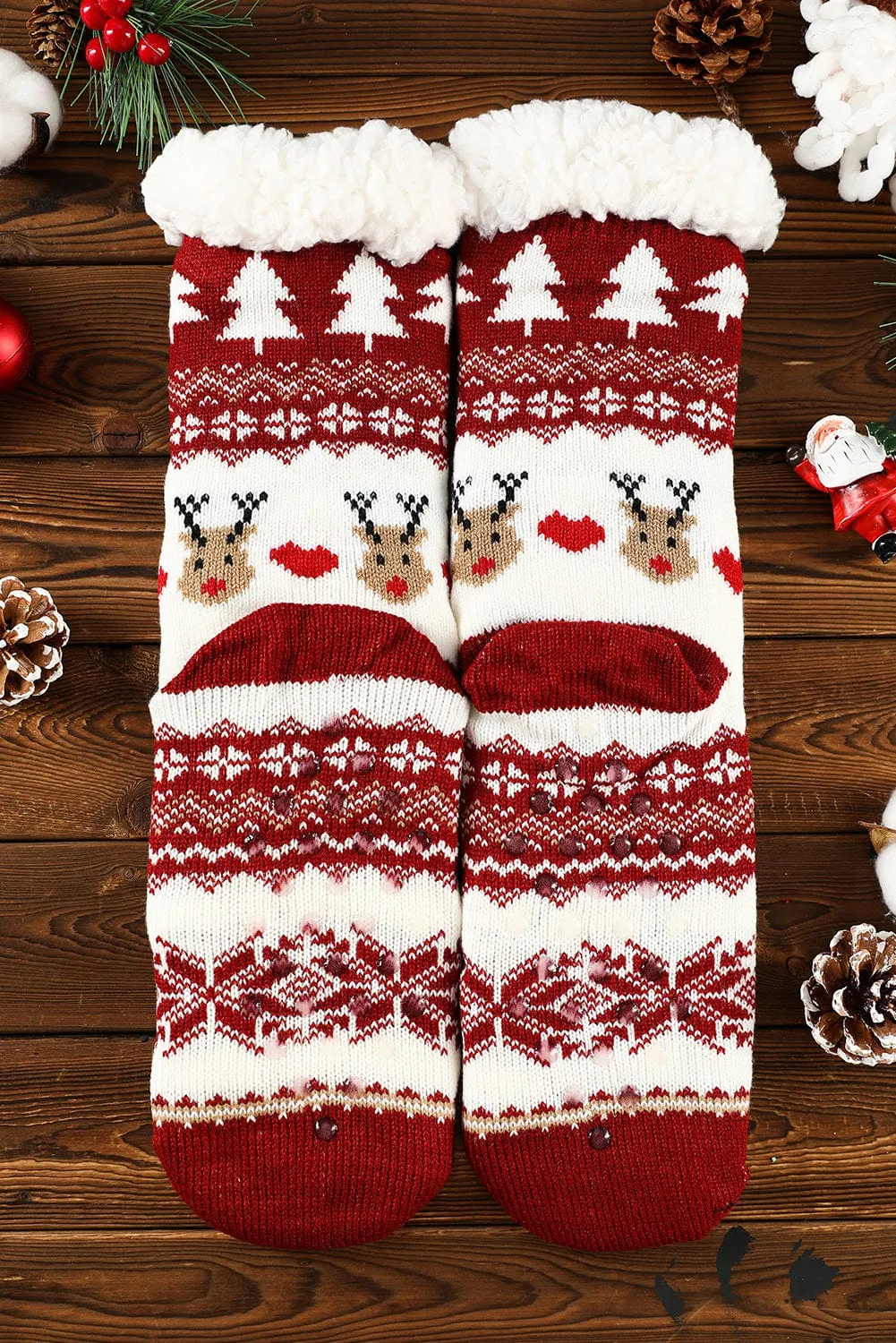 Red Reindeer Socks | PRE ORDER