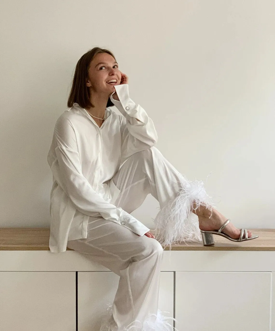 Silk Bride Pajama Set