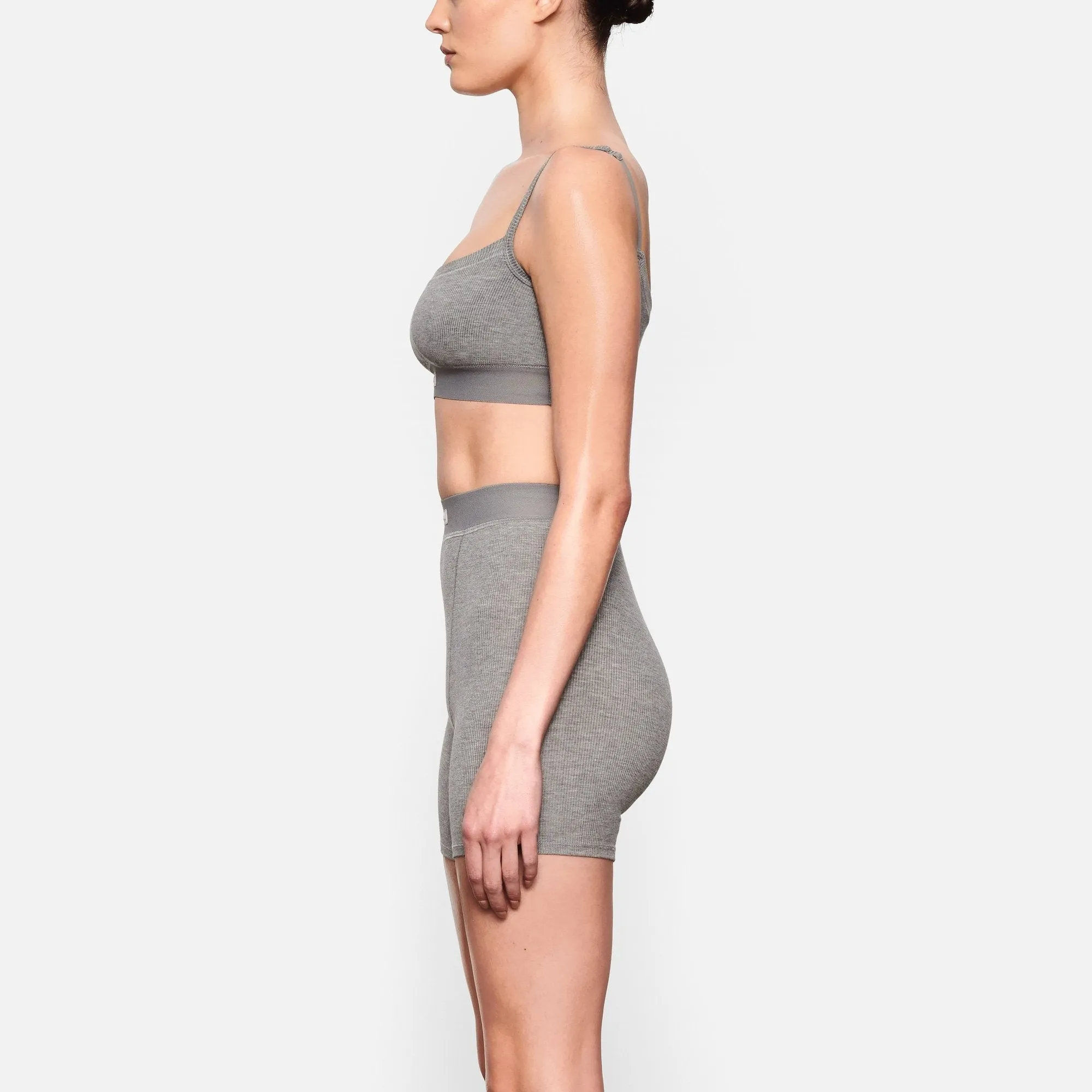 SOFT LOUNGE BOXER | HEATHER GREY