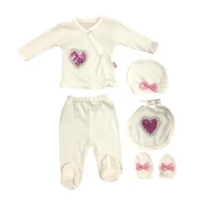 The Little Heart Baby Pajama Set