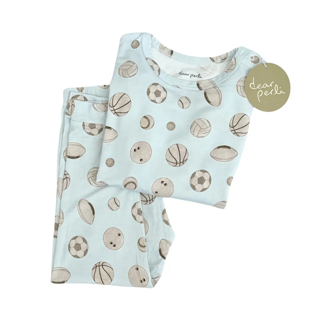 Toddler Pajama Set in Baby Ballers