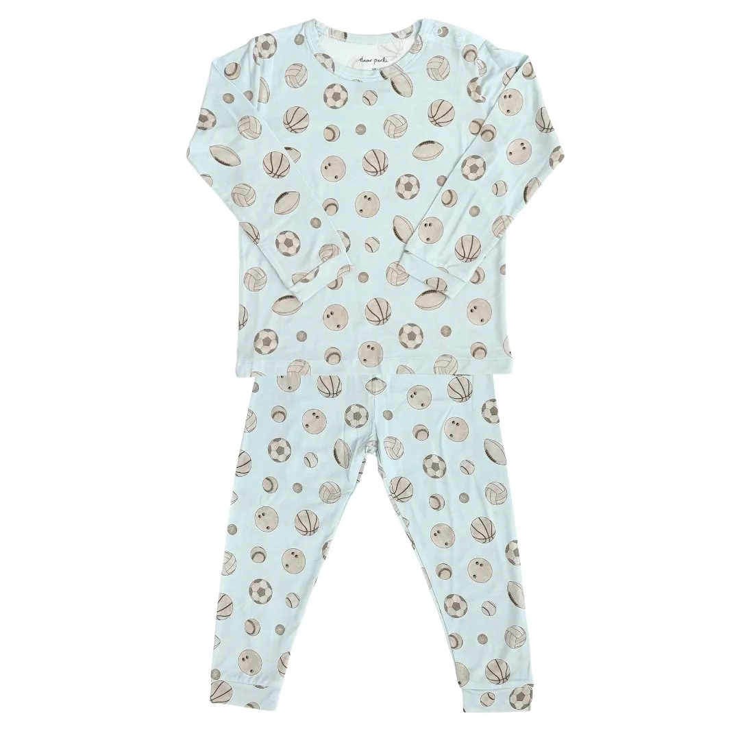 Toddler Pajama Set in Baby Ballers