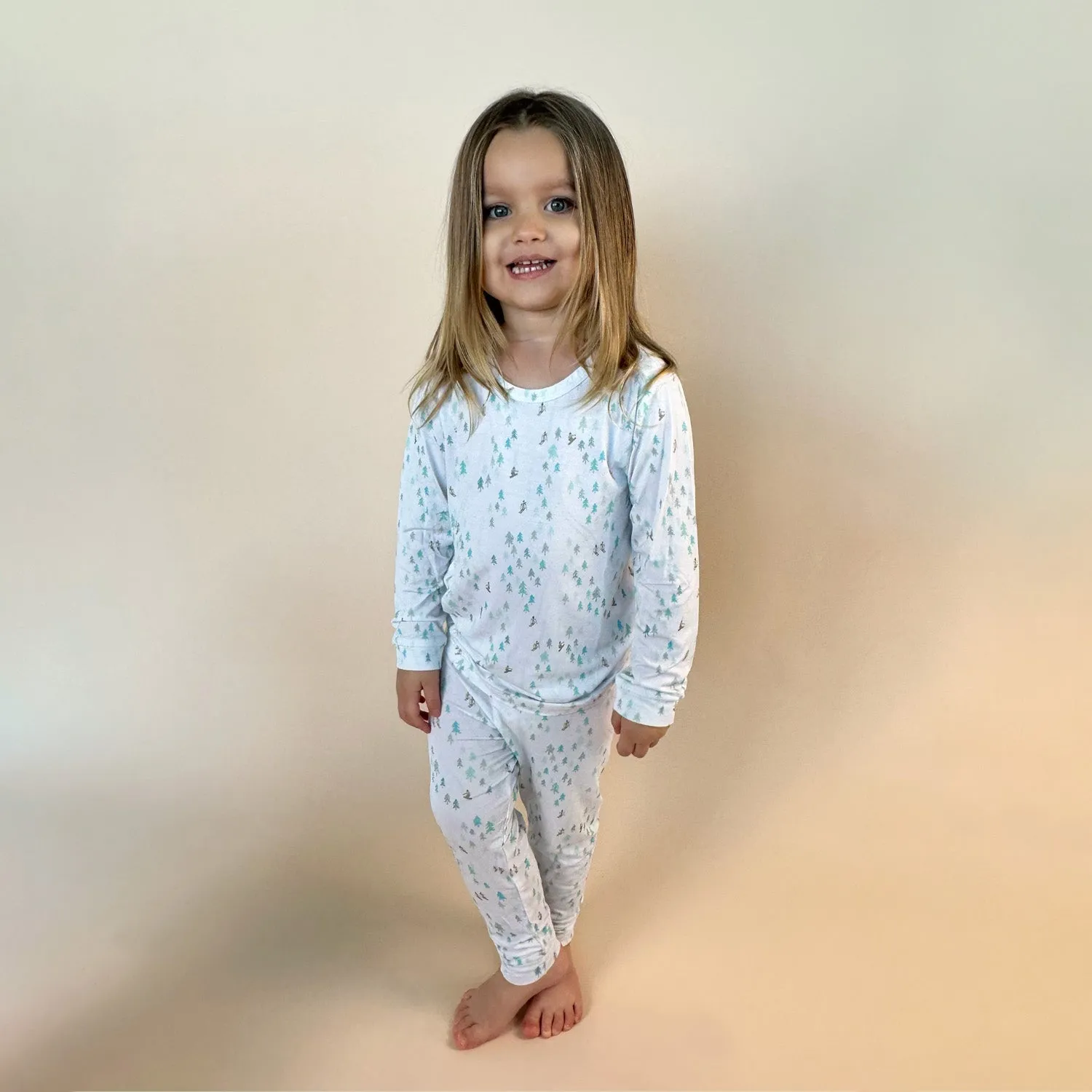 Toddler Pajama Set in Bunny Slopes