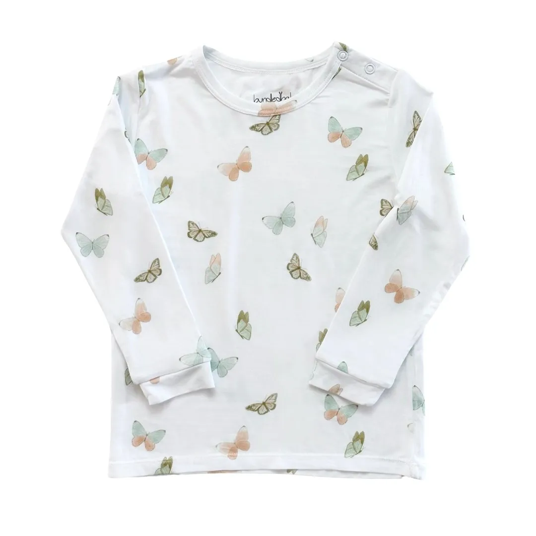 Toddler Pajama Set in Butterflies