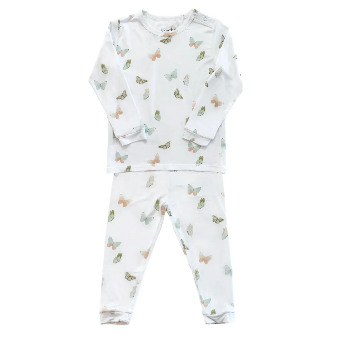 Toddler Pajama Set in Butterflies