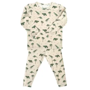 Toddler Pajama Set in Dino-Snores